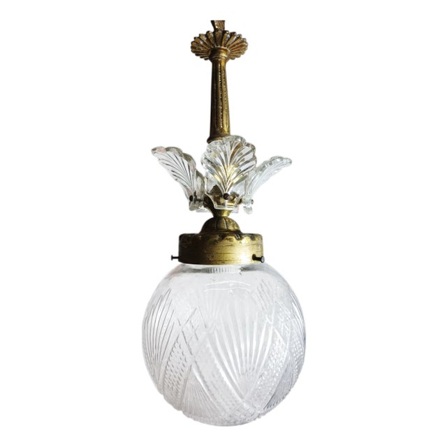 Art Deco Lamp in Murano, 1920s For Sale