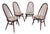 Vintage Oak Dining Chairs from Ercol, Set of 4 For Sale