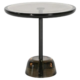 Low Light Grey Black Pina Side Table by Pulpo For Sale