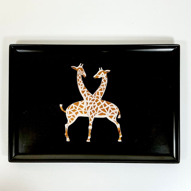 Vintage Home is pleased to present this extra large Couroc Serving Tray. Couroc of Monterey is out of California and...