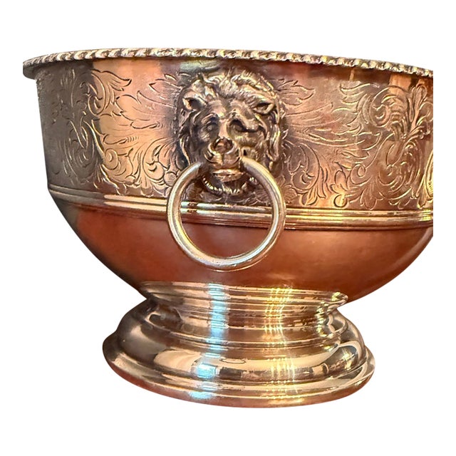 Ellis-Barker 1934 Silverplate Trophy Bowl - Seigniory Club Quebec Oriole Stables Equestrian Trophy - Chateau Montebello Canadian Heritage For Sale