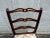 Brown 1930s Chippendale Style Mahogany Ladder Back Dining Chairs - Set of 5 For Sale - Image 8 of 12