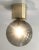Not Yet Made - Made To Order 21st Century Italian Uno Polished Brass and Smoky Murano Globe Flush Mount by Fabio LTD For Sale - Image 5 of 6