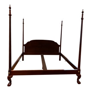Baker Furniture King Sized Four Poster Bed For Sale