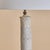 White Vintage Italian Ivory Ceramic Table Lamp - 2 Available For Sale - Image 8 of 12