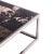Organic Modern Square Sliced Petrified Wood Top Coffee Table For Sale - Image 10 of 11