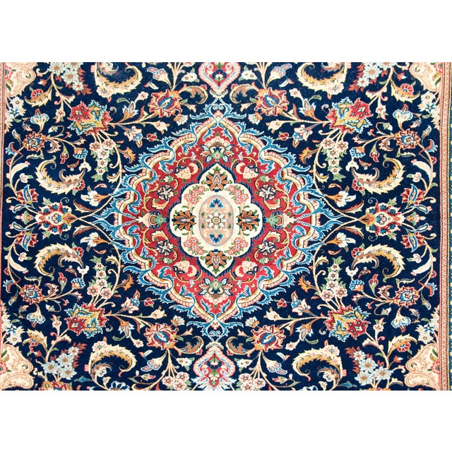 Vintage Persian Kashan Rug For Sale - Image 16 of 16