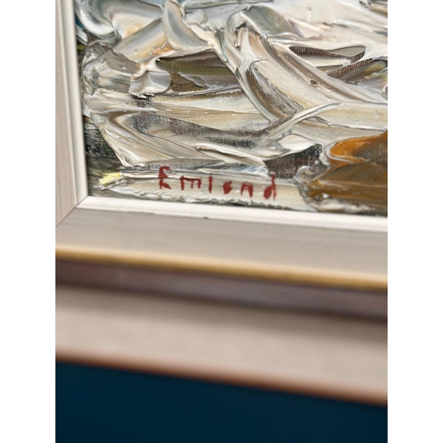 Einar Emland, Figures, 1960s, Oil on Canvas, Framed For Sale - Image 5 of 18
