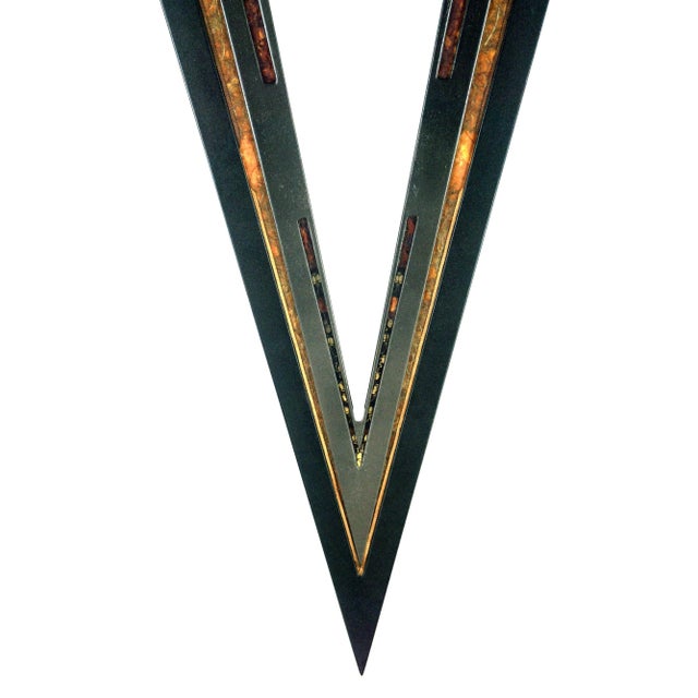 Abstract Hanging Sculpture - Triangle by Mickey "Kano" Kane For Sale In Monterey, CA - Image 6 of 8