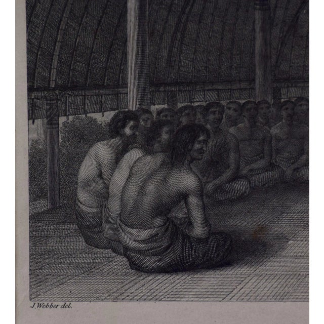 "King of the Friendly Islands" (Tonga); Engraving by John Webber From Captain Cook's 3rd Voyage, 1784 For Sale - Image 4 of 6