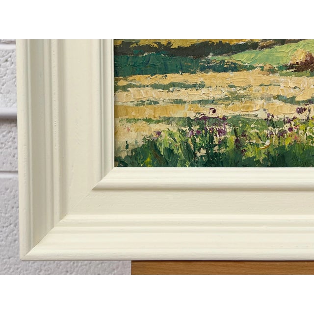 Scotland Landscape Art - Vintage Oil Painting of the Cullin Hills on Isle of Skye in Scottish Highlands, 1970 For Sale - Image 6 of 12