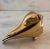 Vintage Large Brass Seashell For Sale - Image 4 of 11