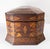 19th Century 19th Century American Folk Tramp Art Parquetry Inlaid Jewelry Box For Sale - Image 5 of 13