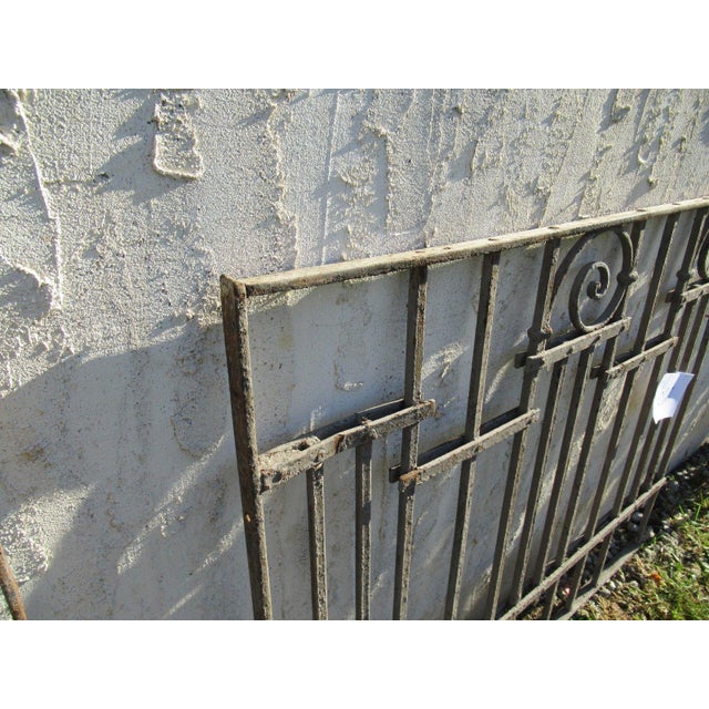 Antique Victorian Iron Gate | Chairish