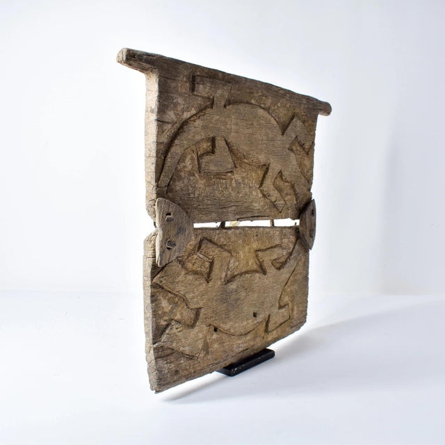 Early 20th Century Early 20th Century Dogon Granary Door Mali For Sale - Image 5 of 12