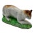 Early 19th Century English Staffordshire Pearlware Miniature Cat Figure For Sale