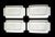 Vintage 1960s Cp Colditz Porcelain Rectangular Appetizer Snack Plates-Set of 4 For Sale - Image 4 of 5