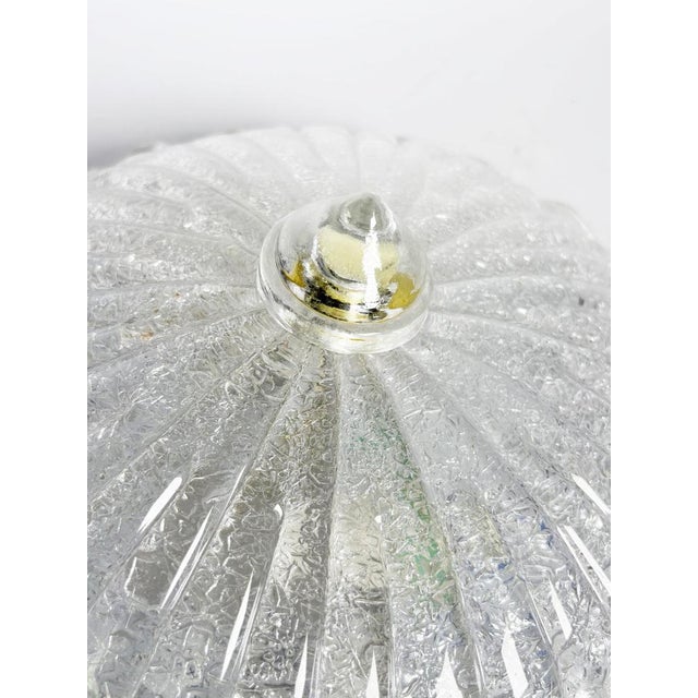 20th Century Glass Ceiling Light Fixture, France For Sale - Image 11 of 15