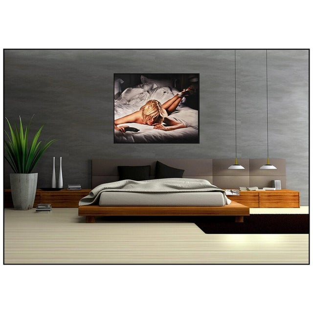 Message us to inquire about custom framing options! (Included for free with every purchase) The artwork here, "Waiting For...