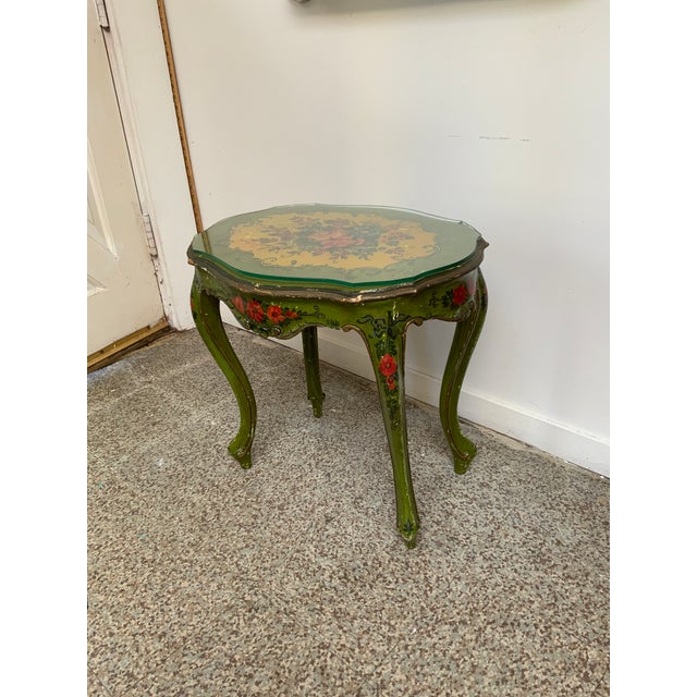 Late 19th Century Venetian Paint Decorated Stand For Sale - Image 9 of 9