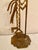 Vintage Native American Tribal Deity Figure Kokopelli Signed Sculptural Patina Metal Candle Holder For Sale - Image 9 of 14