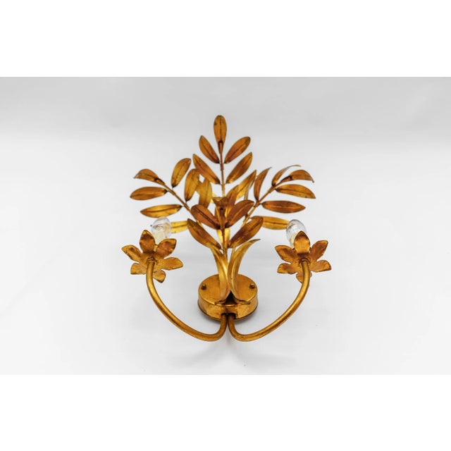 Large Vintage German Wall Light by Hans Kögl, 1970s For Sale - Image 12 of 13