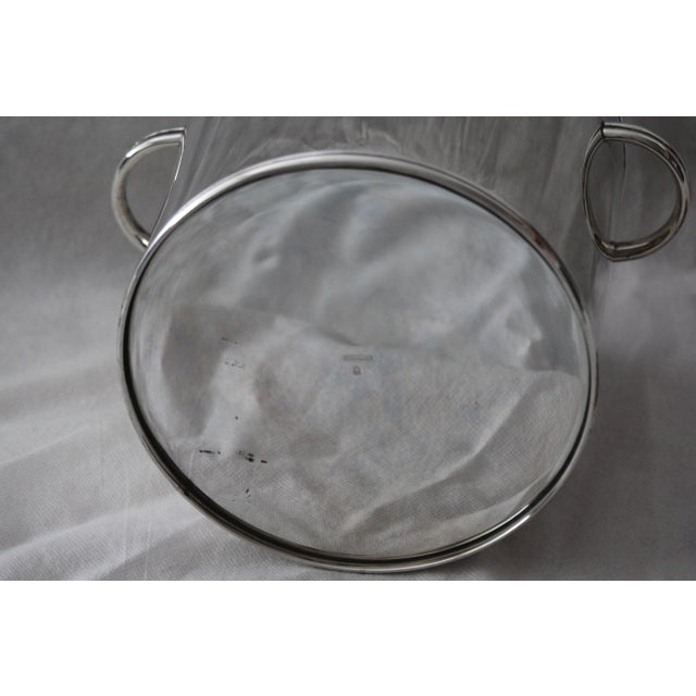 Silver Ice Bucket with Lid, 1970s For Sale - Image 9 of 18