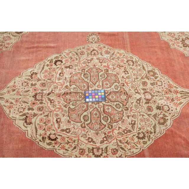 Traditional Late 18th Century Antique Haji Jalili Tabriz Rug 9'4'' x 12'5'' For Sale - Image 3 of 12