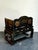 Vintage Chinese Lacquered Throne Chair For Sale - Image 4 of 18