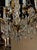 French Baccarat Manner Bronze and Crystal Chandelier For Sale In Dallas - Image 6 of 7