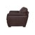 A399 Lounge Chair in Dark Brown Leather from Natuzzi Editions For Sale - Image 12 of 14