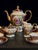 Pristine condition 1930-1940s Porcelain tea set, service for 6, Made by Josef Kuba Carlsbad, Fragonard-style scenes and...