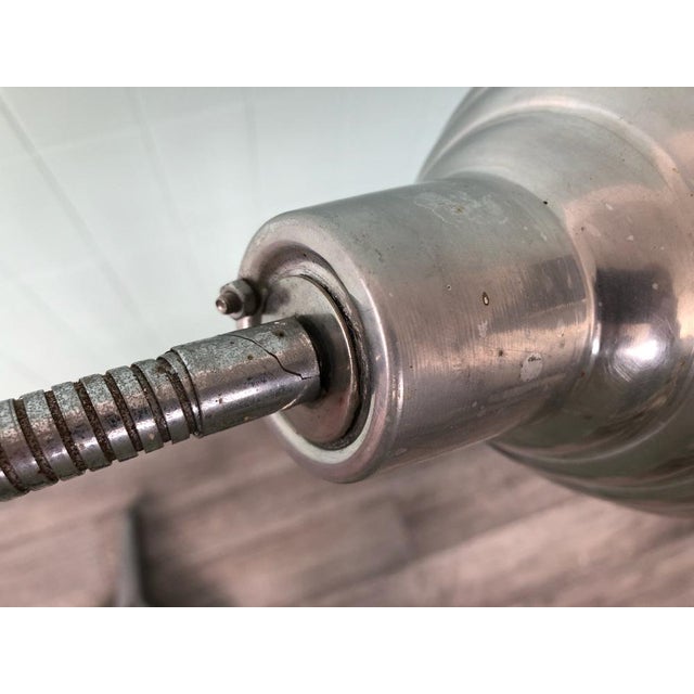 Industrial Studio Study Lamp in Steel & Aluminum, Italy, 1950s For Sale - Image 12 of 18