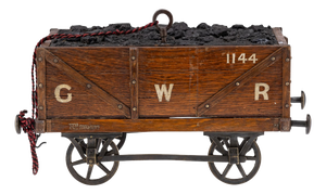 Edwardian Oak GWR Railway Locomotive Tender Box, 1900s