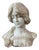 Egon Hillebrand, Marble Bust of a Woman, 1890s-1900s, Marble For Sale