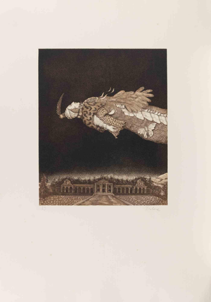 Unknown, The Hybrid, 1990s, Etching on Paper