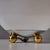 1980s Geometric Brass and Glass Table Lamp for Technolumen, Germany For Sale - Image 11 of 18