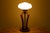 Metal Art Deco Table Lamp, Poland, 1950s For Sale - Image 7 of 9