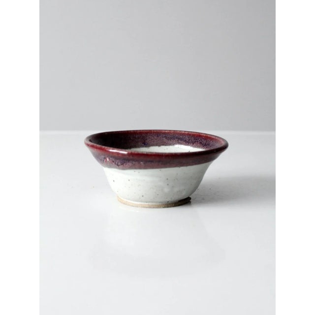 Late 20th Century Vintage Studio Pottery Bowl For Sale - Image 5 of 12