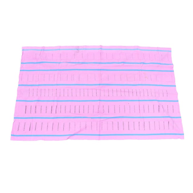 We do not recommend laundering textiles, and we do not accept returns of textiles that have been laundered in any manner....