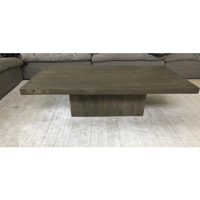 Restoration Hardware Reclaimed Russian Oak Coffee Table | Chairish