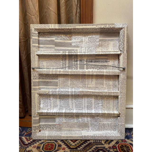 Original Wayne Cunningham Abstract Collage Painting For Sale In Philadelphia - Image 6 of 10