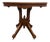 Antique Late 19th Century Victorian Eastlake Walnut Parlor Table For Sale