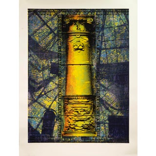 Judith Lipnik Perlow Column Series (Large Ii) 2003 Signed Serigraph on Paper For Sale