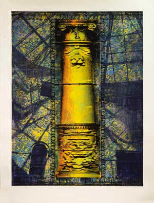 Judith Lipnik Perlow Column Series (Large Ii) 2003 Signed Serigraph on Paper
