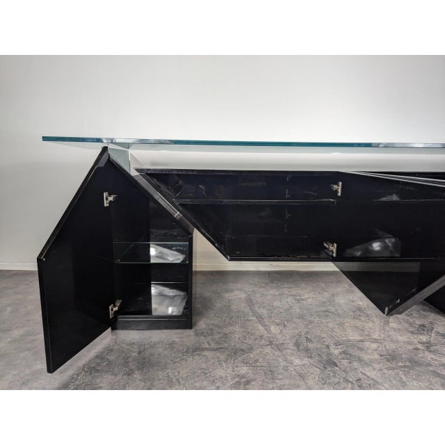 1980s Sideboard by Luigi Gorgoni for Roche Bobois, 1980 For Sale - Image 5 of 9