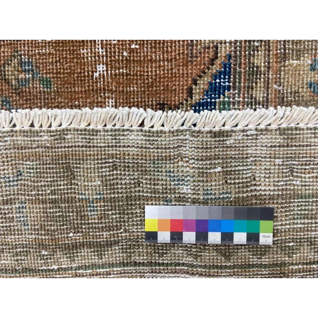 Vintage Middle Eastern Hand-Knotted Rug For Sale - Image 5 of 6