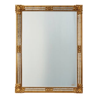 Large 20th Century Baroque Wall Mirror from Deknudt, Belgium, 1950s For Sale