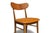 Set of Eight Restored Danish Modern Oak & Teak Dining Chairs, Circa 1960 For Sale In San Francisco - Image 6 of 12