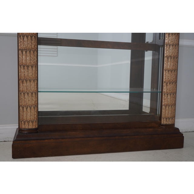 Pulaski Beveled Glass Curio Display Cabinet For Sale In Philadelphia - Image 6 of 12